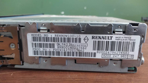 SISTEMA AUDIO / RADIO CD RENAULT LAGUNA II (BG0) 