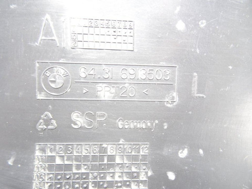  FILTRO AIRE, BMW, SERIE 6 COUPE (E63) 