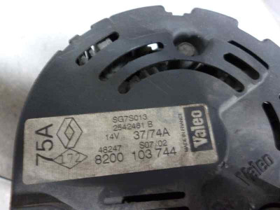 ALTERNADOR, RENAULT, CLIO II FASE II (B/CB0)