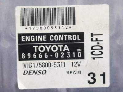 CENTRALITA MOTOR UCE, TOYOTA, COROLLA (E12)