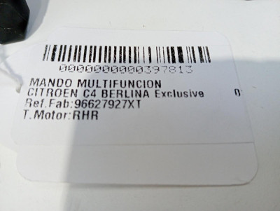 MANDO MULTIFUNCION, CITROEN, C4 BERLINA
