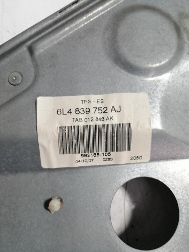  ELEVALUNAS TRASERO DERECHO SEAT IBIZA (6L1) 