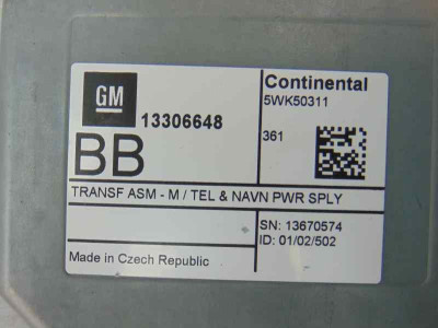 MODULO ELECTRONICO, CHEVROLET, AVEO HATCHBACK