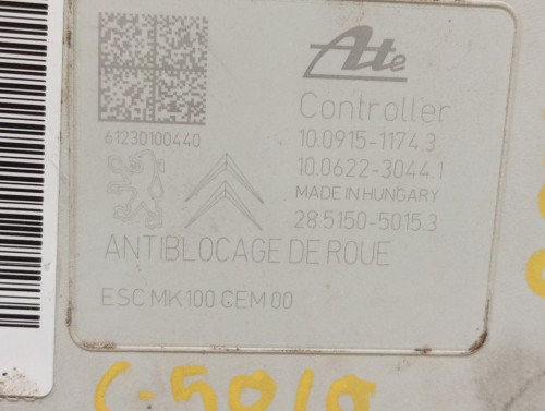  ABS, PEUGEOT, 208 
