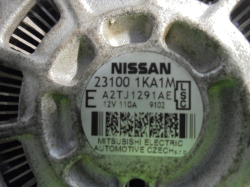 ALTERNADOR NISSAN JUKE (F15E) 