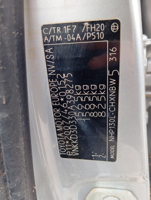 TOYOTA YARIS (XP13)