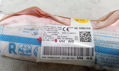AIRBAG CORTINA DELANTERO DERECHO, VOLKSWAGEN, POLO VI (AE1)