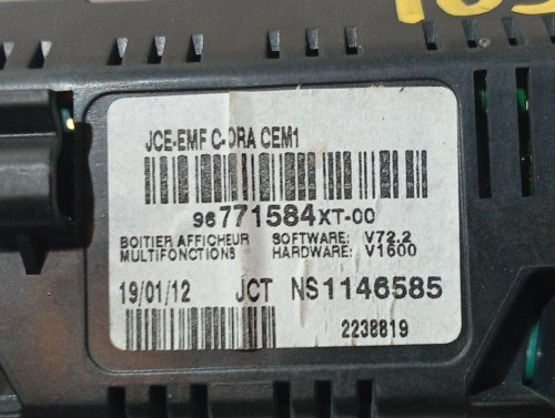  PANTALLA MULTIFUNCION CITROEN C3 