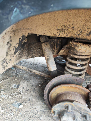 AMORTIGUADOR TRASERO IZQUIERDO, LAND ROVER, DISCOVERY (LT)