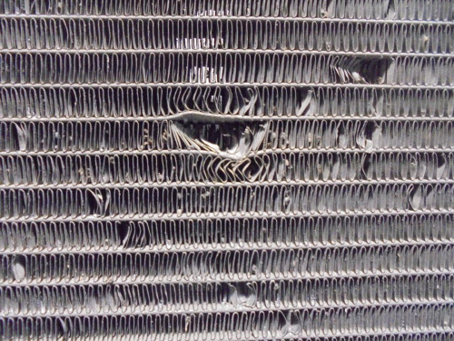 CONDENSADOR / RADIADOR AIRE ACONDICIONADO PEUGEOT 207 