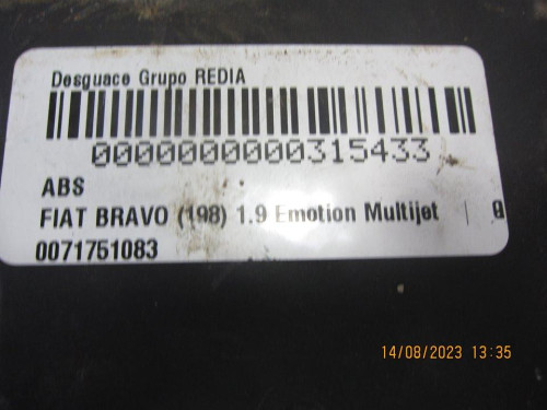  ABS FIAT II BRAVO (198) 