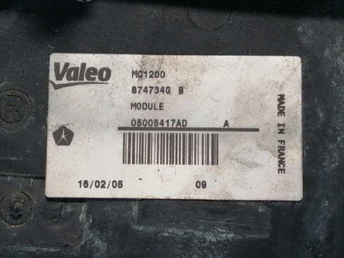  ELECTROVENTILADOR, CHRYSLER, VOYAGER (RG) 