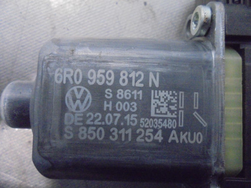 MOTOR ELEVALUNAS TRASERO DERECHO Volkswagen POLO V (6R1) 