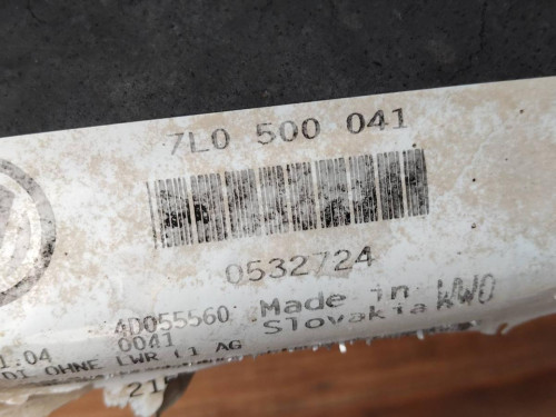 PUENTE TRASERO VOLKSWAGEN TOUAREG (7LA) 