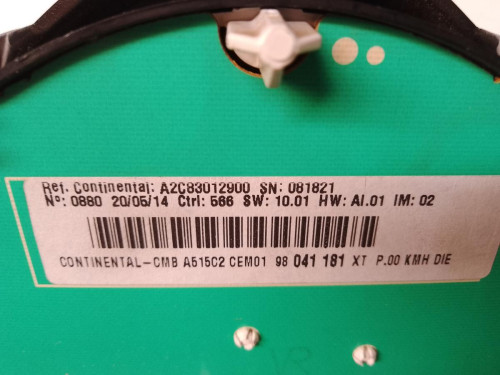 CUADRO INSTRUMENTOS Citroen C3 