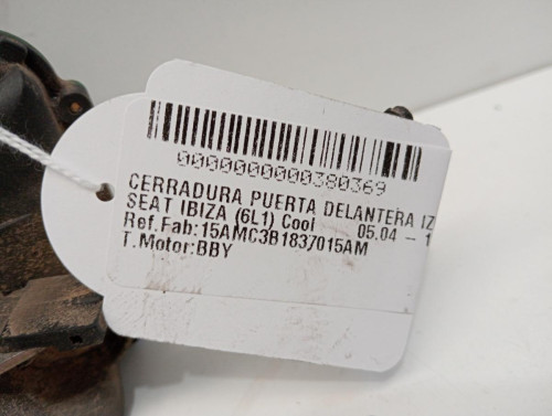  CERRADURA PUERTA DELANTERA IZQUIERDA Seat IBIZA (6L1) 