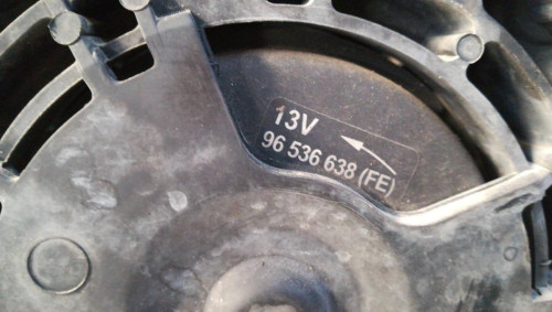  ELECTROVENTILADOR, CHEVROLET, KALOS 