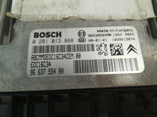 CENTRALITA MOTOR UCE Peugeot 207 SW 