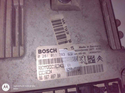  CENTRALITA MOTOR UCE PEUGEOT 206 