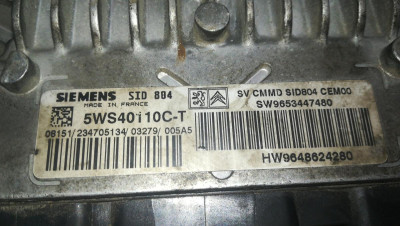 CENTRALITA MOTOR UCE, CITROEN, C3