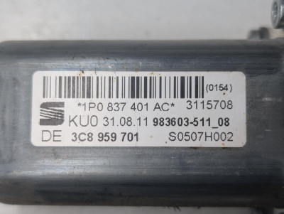 MOTOR ELEVALUNAS DELANTERO IZQUIERDO, Seat, LEON (1P1)