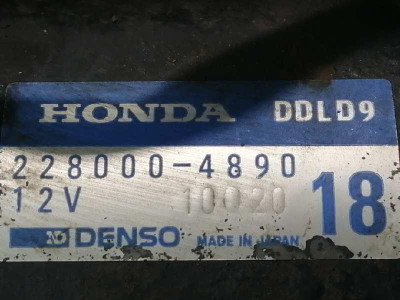 MOTOR ARRANQUE, HONDA, CIVIC BERL. 3/4 (EJ/EK)