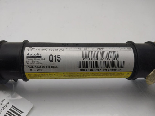 AIRBAG CORTINA DELANTERO IZQUIERDO Mercedes-Benz CLASE S (BM 220) BERLINA 