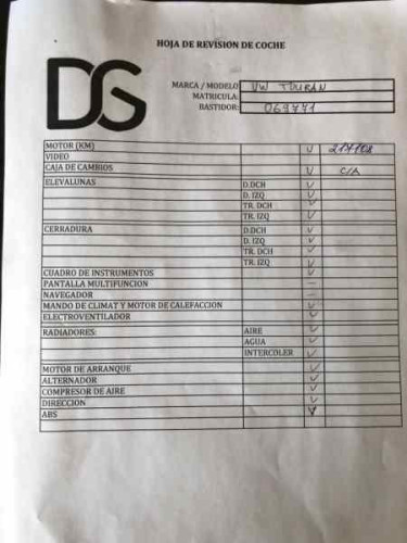 VOLKSWAGEN TOURAN (1T2) de segunda mano