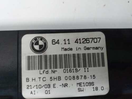  MANDO CLIMATIZADOR BMW SERIE 3 BERLINA (E46) 