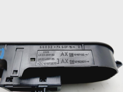  MANDO ELEVALUNAS DELANTERO DERECHO, OPEL, ZAFIRA B 