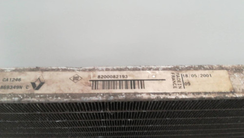  CONDENSADOR / RADIADOR AIRE ACONDICIONADO 