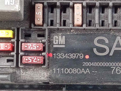 CAJA RELES / FUSIBLES, OPEL, ASTRA J SPORTS TOURER