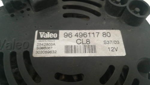  ALTERNADOR Peugeot 307 BREAK / SW (S1)(04.2002) 