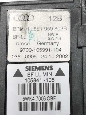 ELEVALUNAS DELANTERO DERECHO, AUDI, A4 AVANT (8E)