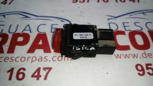  WARNING Seat IBIZA (6L1) 