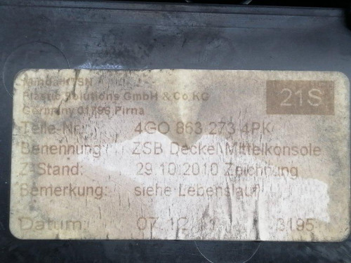  CENICERO, AUDI, A6 BERLINA (4G2) 