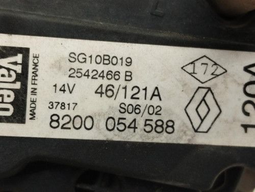 ALTERNADOR Renault SCENIC RX4 (JA0) 