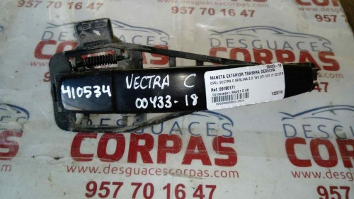  MANETA EXTERIOR TRASERA DERECHA Opel VECTRA C BERLINA 