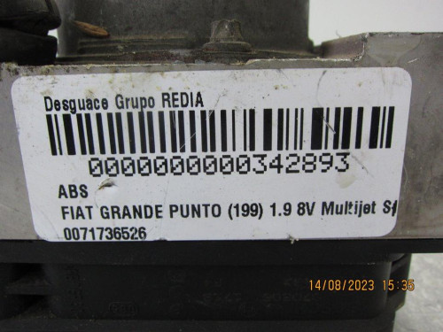  ABS FIAT GRANDE PUNTO (199) 