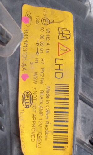  FARO IZQUIERDO FORD FOCUS C-MAX (CAP)(2003) 