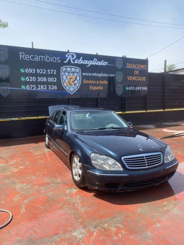 MERCEDES-BENZ CLASE S (BM 220) BERLINA — vehículo donante para recambios 