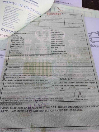 SEAT CORDOBA BERLINA (6L2) — Donor Vehicle for Used Parts 