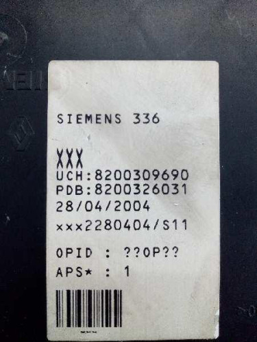 CAJA RELES / FUSIBLES Renault MEGANE II BERLINA 5P 