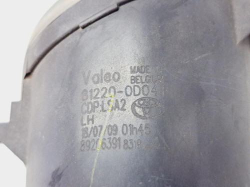  FARO ANTINIEBLA IZQUIERDO Toyota YARIS (KSP9/SCP9/NLP9) 