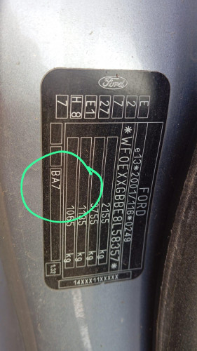  FORD MONDEO BERLINA (CA2) 