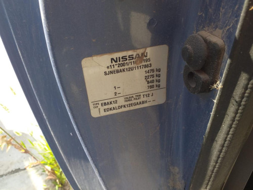  NISSAN MICRA (K12E) 
