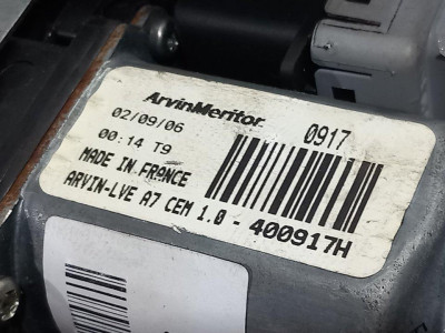 ELEVALUNAS DELANTERO IZQUIERDO, PEUGEOT, 207