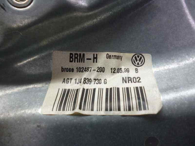ELEVALUNAS TRASERO DERECHO, VOLKSWAGEN, GOLF IV BERLINA (1J1)(10.1997)