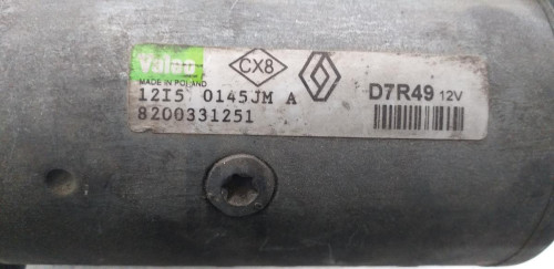  MOTOR ARRANQUE RENAULT MEGANE II BERLINA 5P 