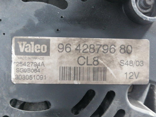  ALTERNADOR, CITROEN, C2 